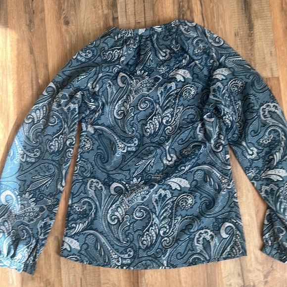 Michael Kors Paisley Blouse - Picture 2 of 2